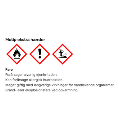 Motip ekstra hærder tube, 50 gram