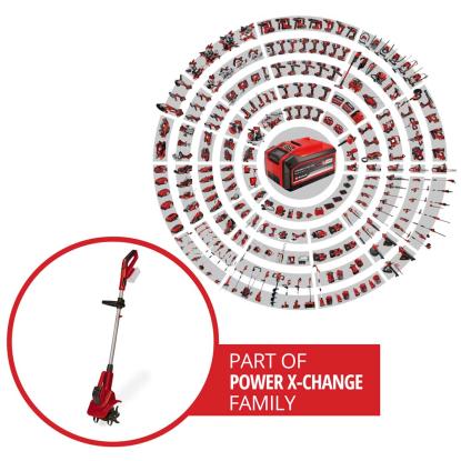 Einhell GE-CR 18/20 Li E-Solo akku fræser, uden batteri og lader