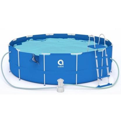 Avenli pool sæt med filterpumpe, Ø420 x 84 cm
