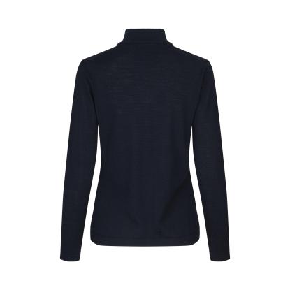 Seven Seas S661 The cardigan med lynlås, merino, dame, navy