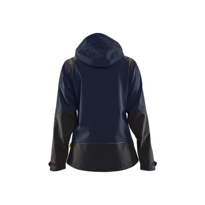 Blåkläder 4719 dame softshell jakke, mørk marineblå/sort