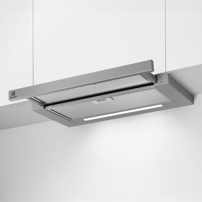 Electrolux LFP616X skabsintegreret emhætte, grå, 60 cm