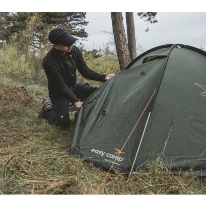 easy camp Rondane 3 kuppeltelt til 3 personer, mørkegrøn