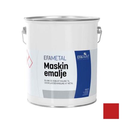 EFAmetal Maskinemalje, postrød - 5 liter