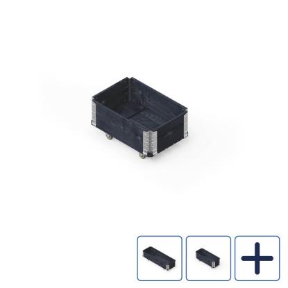 Upyard HerbsBox krydderurtehøjbed, sort