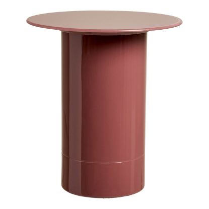 Florens hjørnebord, varm rosa, Ø45 cm