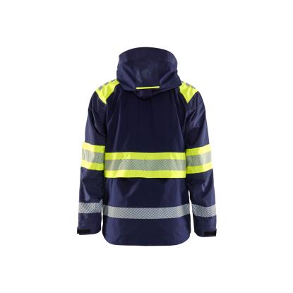 Blåkläder 4420 high vis skaljakke, marineblå/hi-vis gul