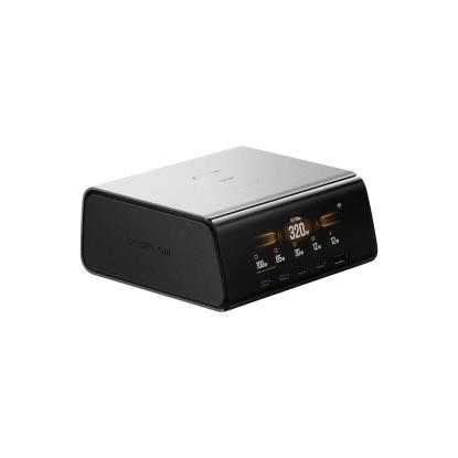 EcoFlow Rapid Pro bordoplader til Rapid Pro powerbanks med 4 x USB-C og 1 x USB-A, 320 W