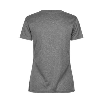 ID 2032 YES Active T-shirt, dame, grå melange