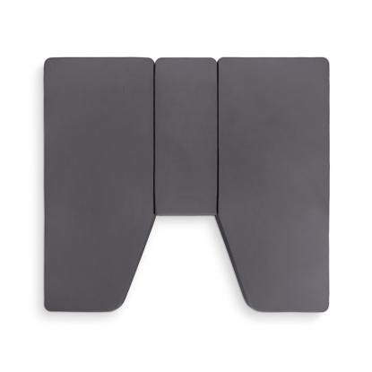 Walra Travel jersey stræklagen, 170-230 x 180-210 cm, antracitgrå - 3 dele