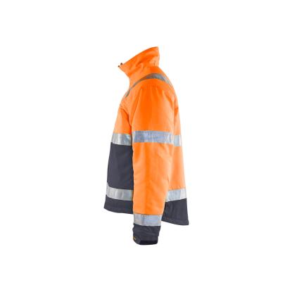 Blåkläder 4862 high vis vinterjakke, hi-vis orange/mellemgrå