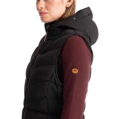 Trespass AUDREY GILET lang vest, dame, sort