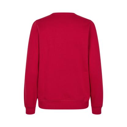 ID 0683 sweatshirt, økologisk, dame, rød