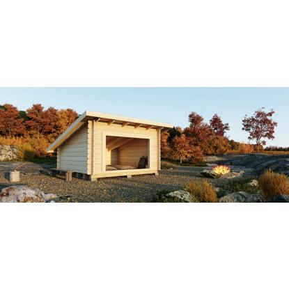 Luoman Lillevilla Kotalampi shelter - 6,25 m²