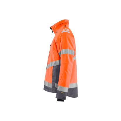 Blåkläder 4780 high vis letforet vinterjakke, hi-vis orange/mellemgrå
