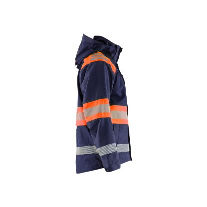 Blåkläder 4420 high vis skaljakke, marineblå/hi-vis orange