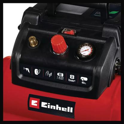 Einhell TC-AC 190/6/8 kompressor, oliefri