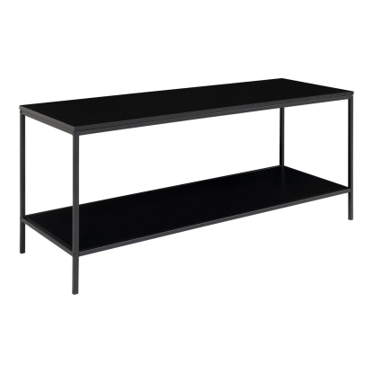 Vita TV-bænk, sort, 100 cm