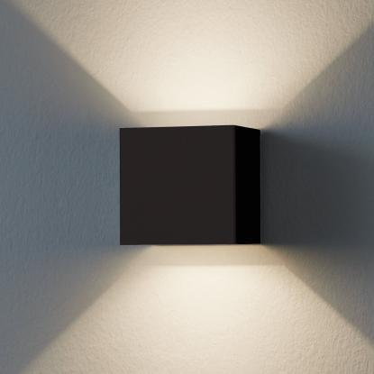 EGLO CALPINO udendørs LED væglampe, 10,5 x 10,5 cm, IP54, antracit