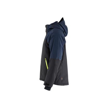 Blåkläder 4991 striker vinterjakke 4-vejs stretch, mørk marineblå/hi-vis gul
