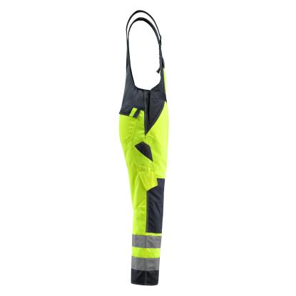 MASCOT SAFE LIGHT Gosford overall med knælommer, hi-vis gul/mørk marine