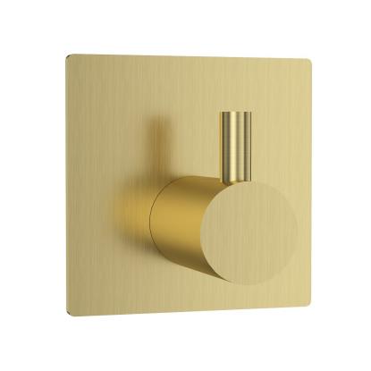 House Rio enkelt krog, antik messing, 45 x 45 x 32 mm