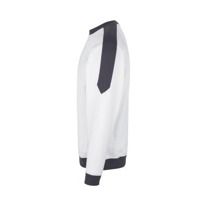ID PRO Wear 0362 sweatshirt med kontrast, hvid