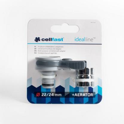 Cellfast CELLPRO multi kobling med adapter, 22/24 mm