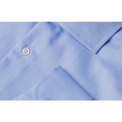 Seven Seas SS8 Fine Twill skjorte, modern, lys blå