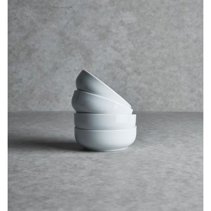 aida Atelier salatskål, Ø13 cm, porcelæn, hvid - 4 stk.