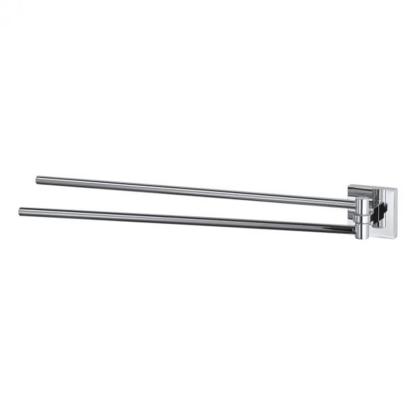 Haceka Mezzo dobbelt svingbar håndklædestang, krom, 40,4 cm