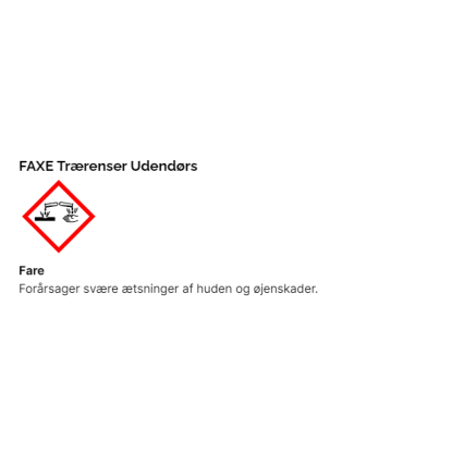 FAXE Trærenser Udendørs - 2,5 liter