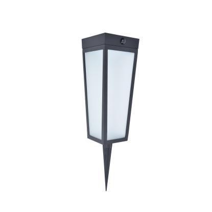LUTEC connect DIAS LED bedlampe med spyd, solceller og sensor, H48,4 cm, IP44, sort