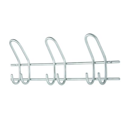 Millex Elegant knagerække, 3 knager, 44 cm, stor, rustfrit stål