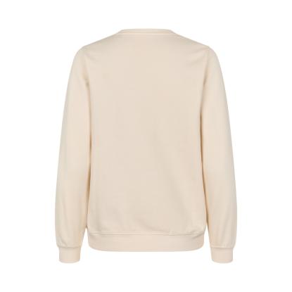 ID 0683 sweatshirt, økologisk, dame, off-white