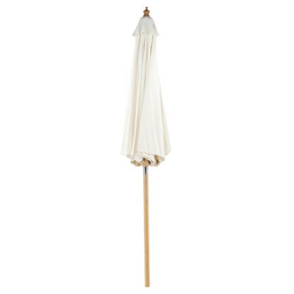 Venture Design Cerox parasol, natur/hvid, Ø270 cm