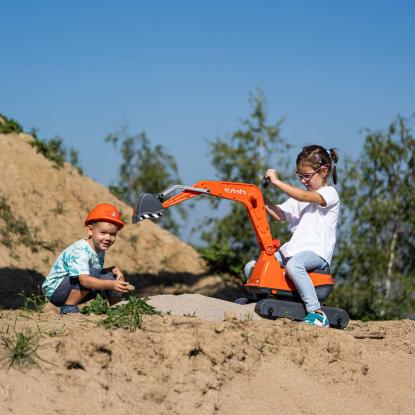FALK Kubota gravemaskine inkl. hjelm, orange
