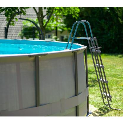 Summer Waves Elite Frame pool med filterpumpe og stige, Ø488 x 122 cm