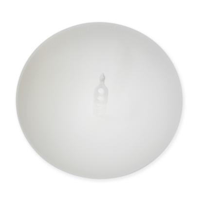 CableCup Hide roset, Ø14,4 cm, hvid