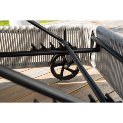 Venture Design Virya liggestol med hynde, sort