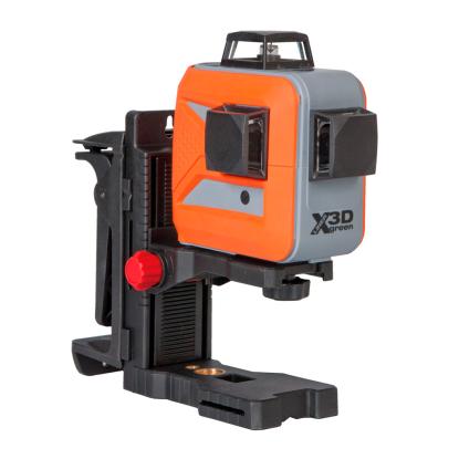 Nedo X-liner 3D green krydslaser, 3 x 360°