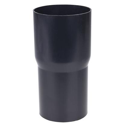 Plastmo rørmuffe, PVC, sort