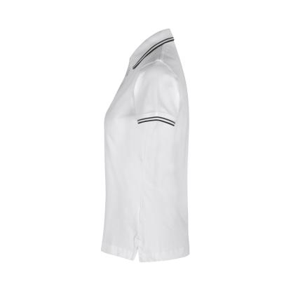 ID 0523 Kontrast poloshirt med stretch, dame, hvid