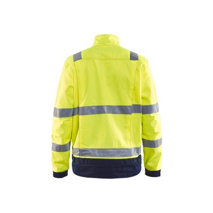 Blåkläder 4023 high vis arbejdsjakke, hi-vis gul/marineblå