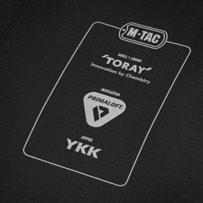M-TAC Berserk Polartec Primaloft jakke, sort