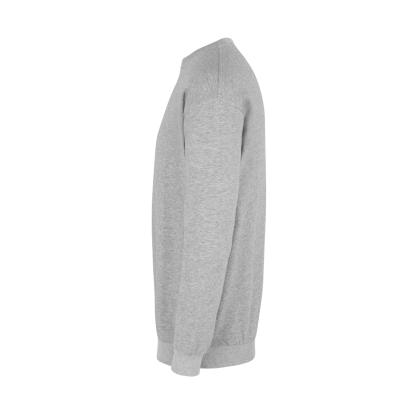 ID 0600 sweatshirt, klassisk, grå melange