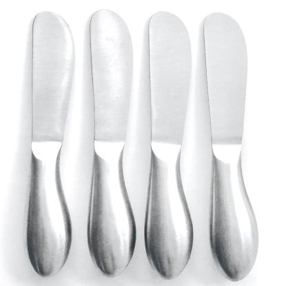 Steel-Function smøreknivssæt, rustfrit stål, 13,5 cm - 4 stk.