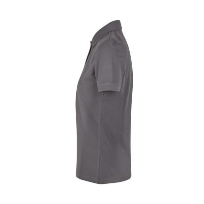 ID 0587 poloshirt, økologisk, dame, silver grey