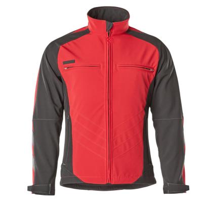 MASCOT UNIQUE Dresden softshell jakke, rød/sort