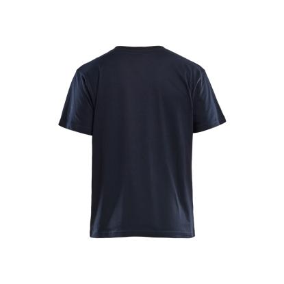 Blåkläder 9421 t-shirt grit and grind, mørk marineblå